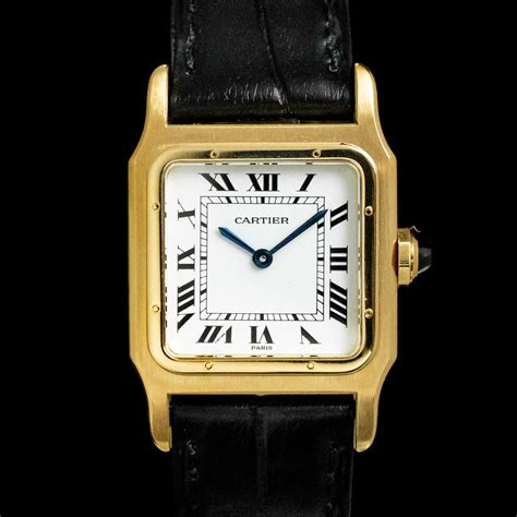 cartier santos dumont usato|used cartier santos watches.